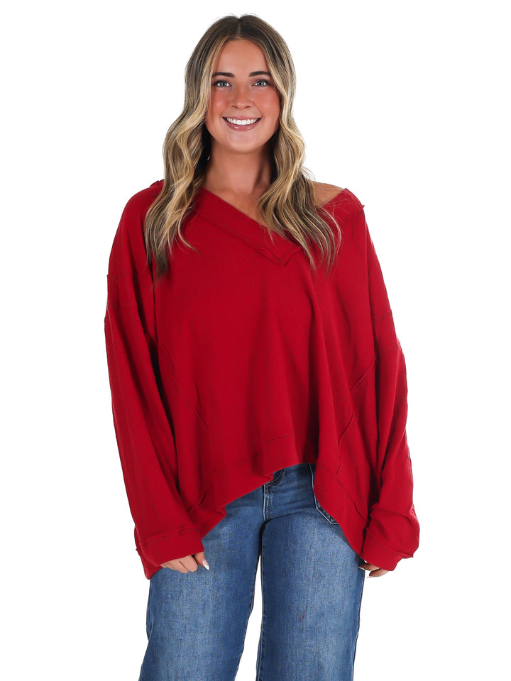 Free People Staycation Pullover
