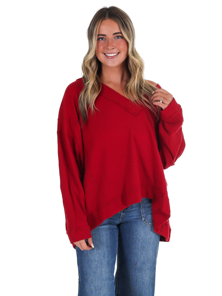 Free People Staycation Pullover