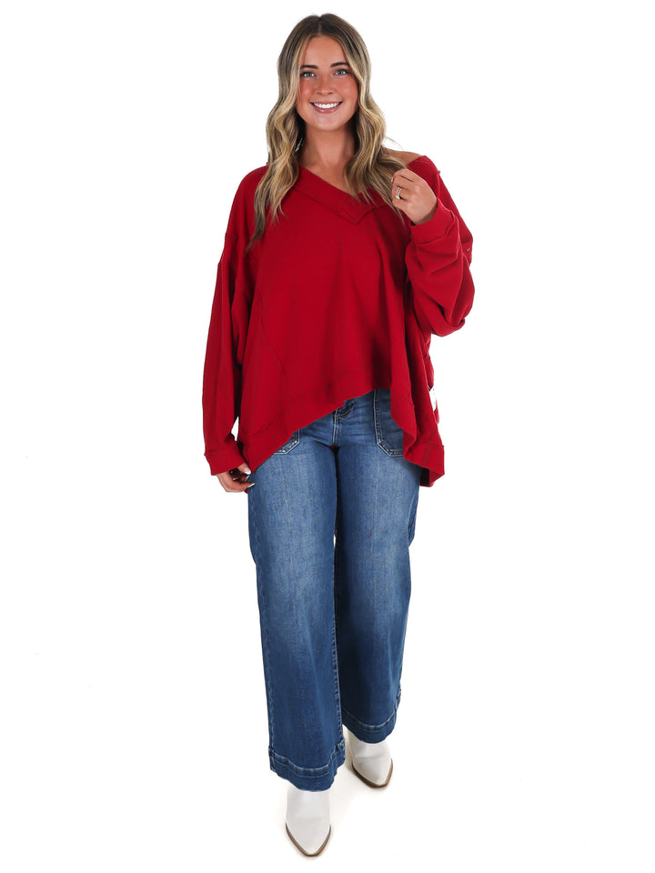 Free People Staycation Pullover