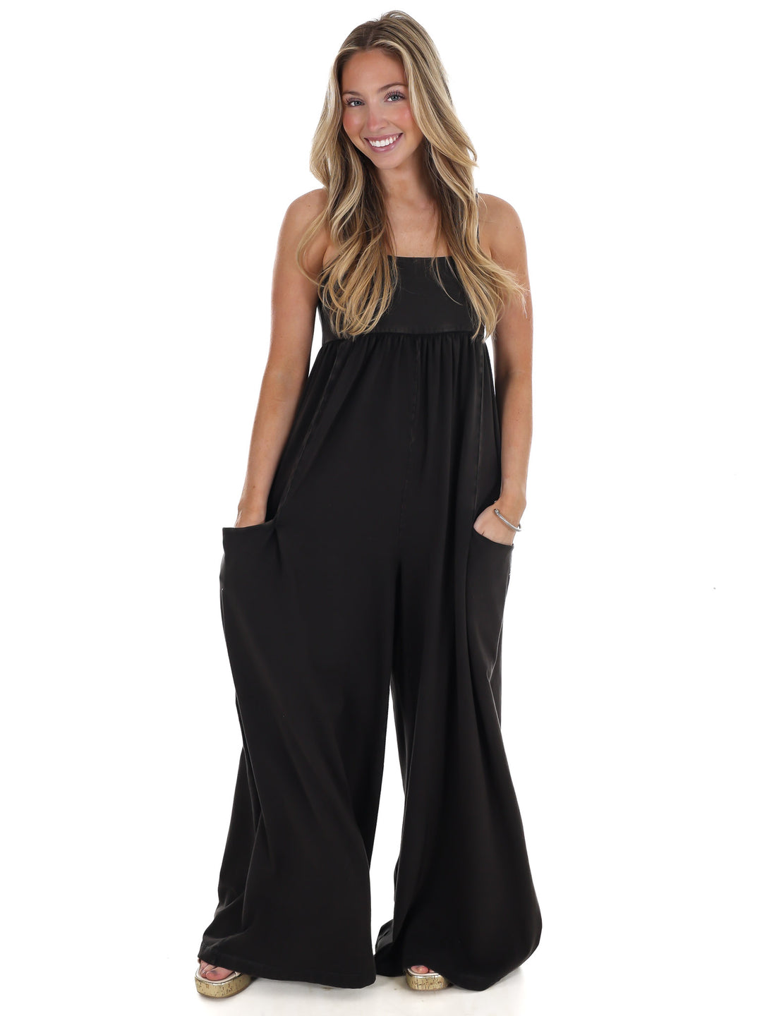 Free People Hot Shot Strappy Onesie