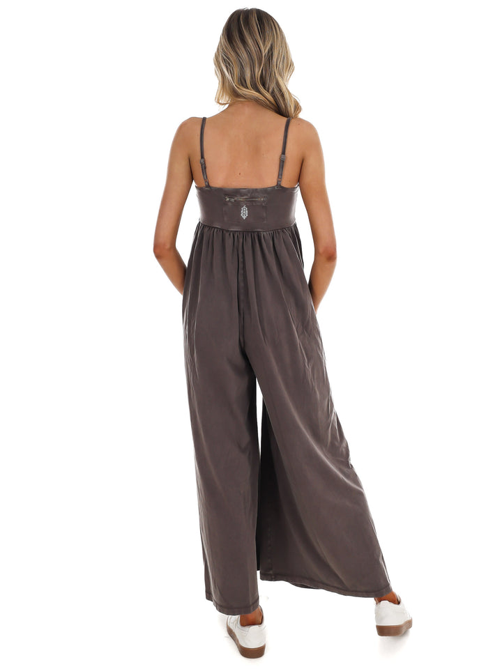Free People Hot Shot Strappy Onesie