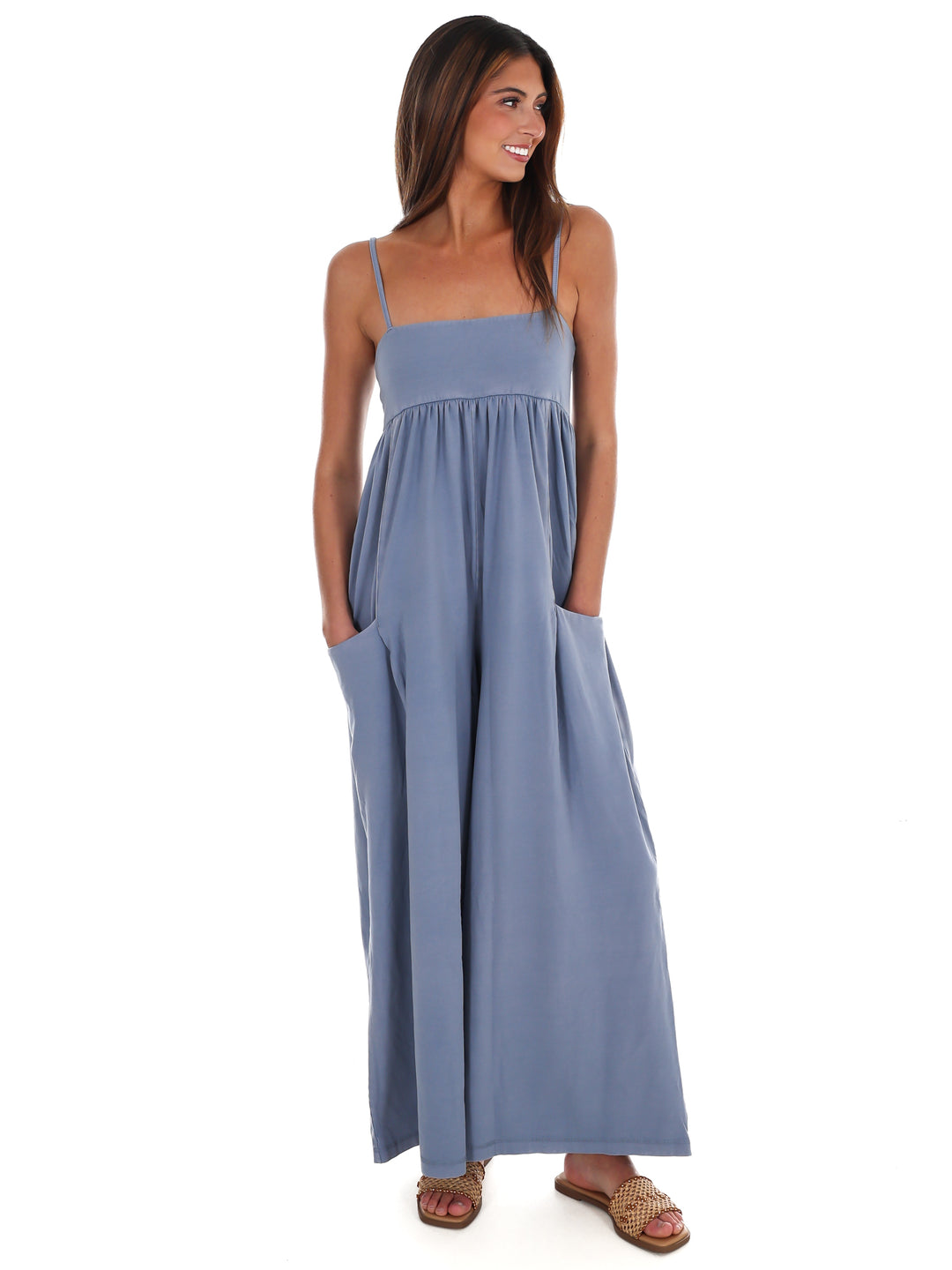 Free People Hot Shot Strappy Onesie