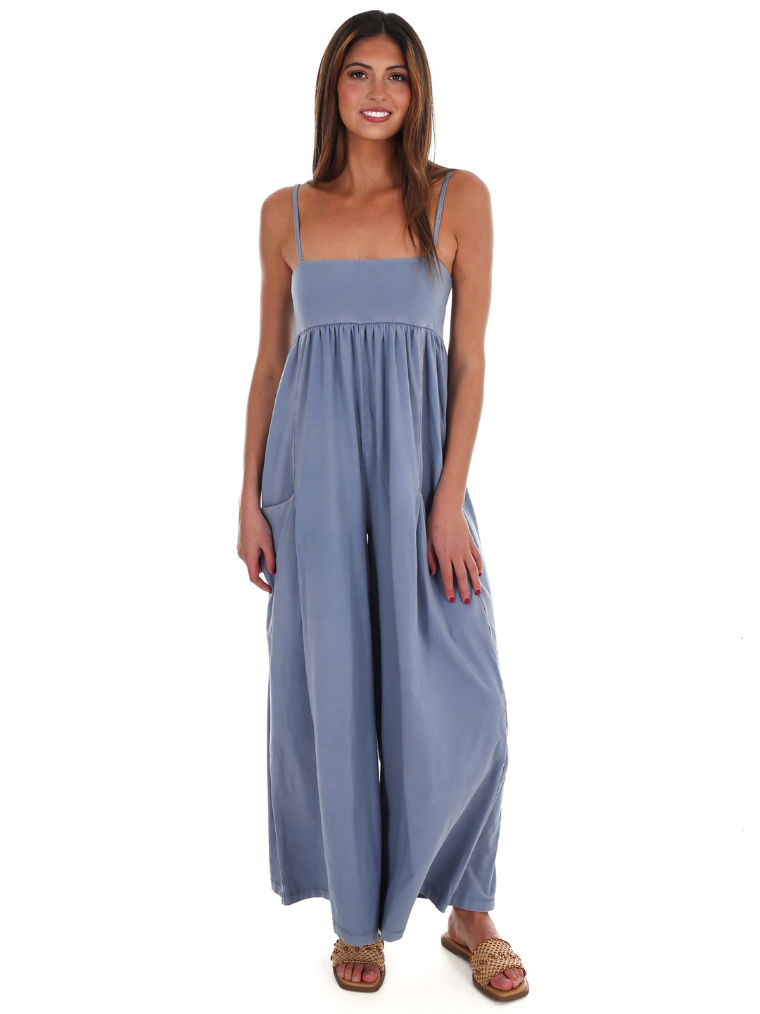 Free People Hot Shot Strappy Onesie