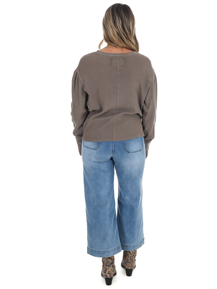 Free People Lapis Cuff Top