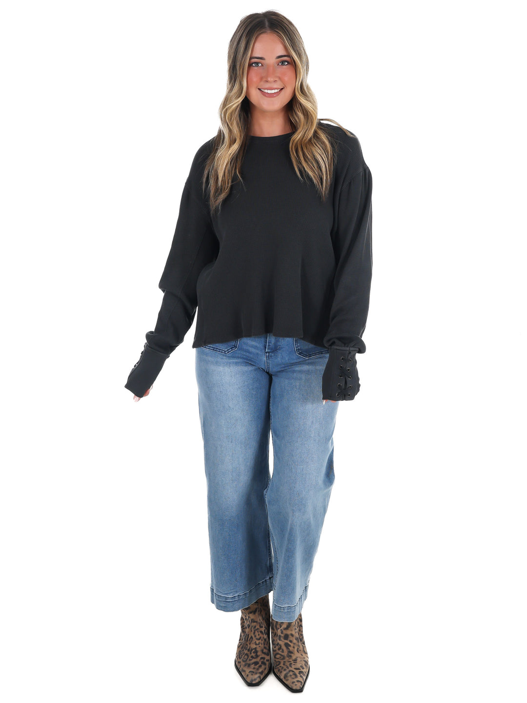 Free People Lapis Cuff Top