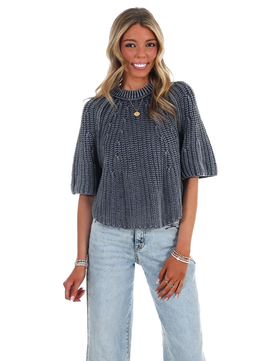 Free People Amy Sweater Tee