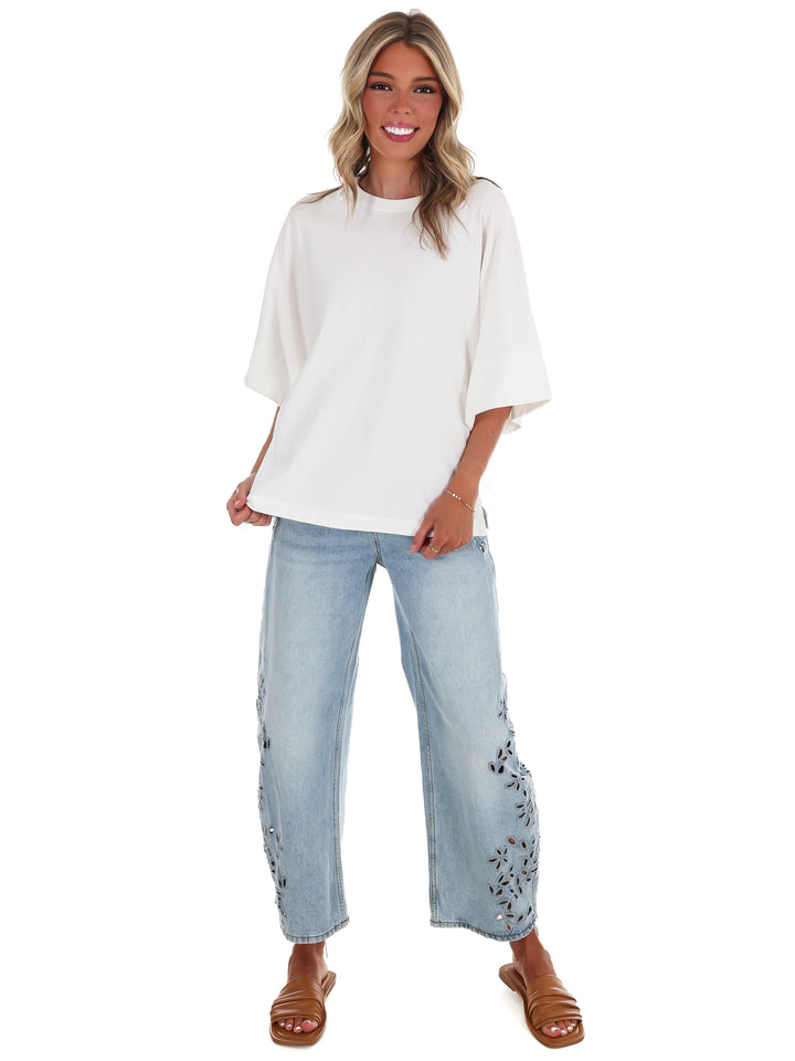 Free People Atlas Dolman Tee
