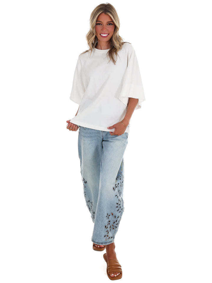 Free People Atlas Dolman Tee