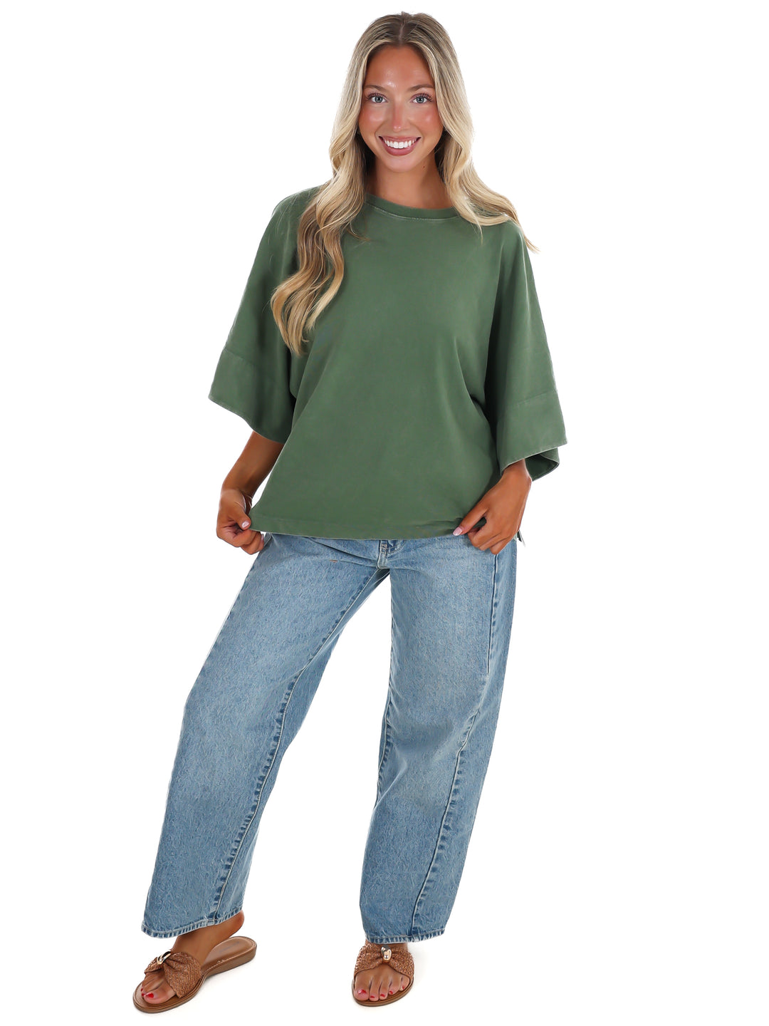 Free People Atlas Dolman Tee