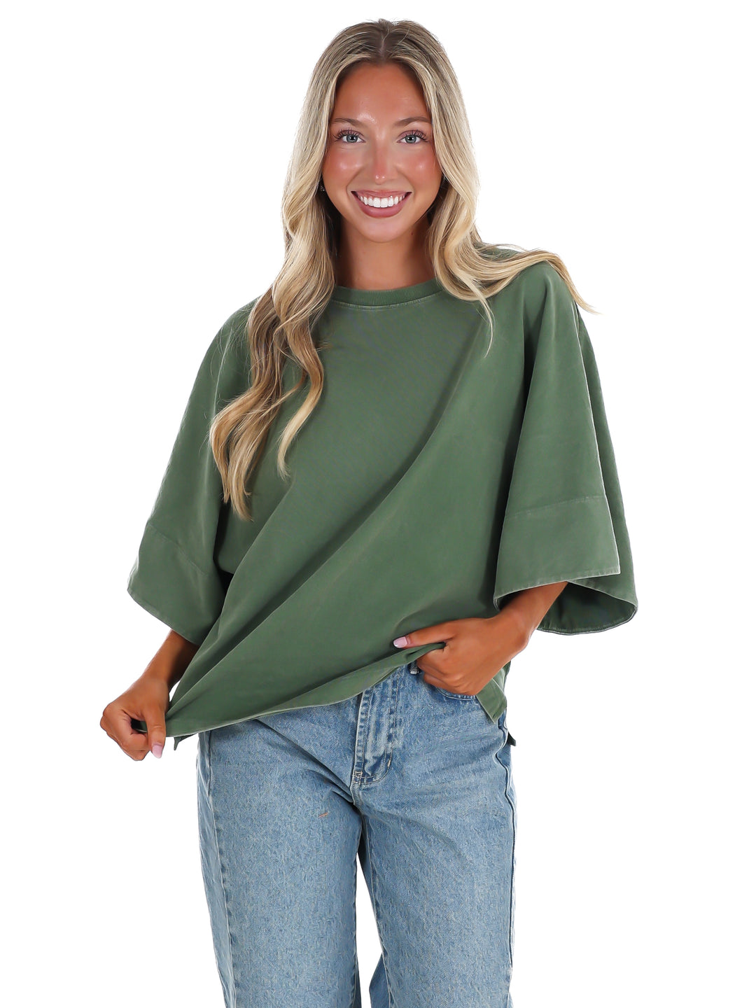 Free People Atlas Dolman Tee