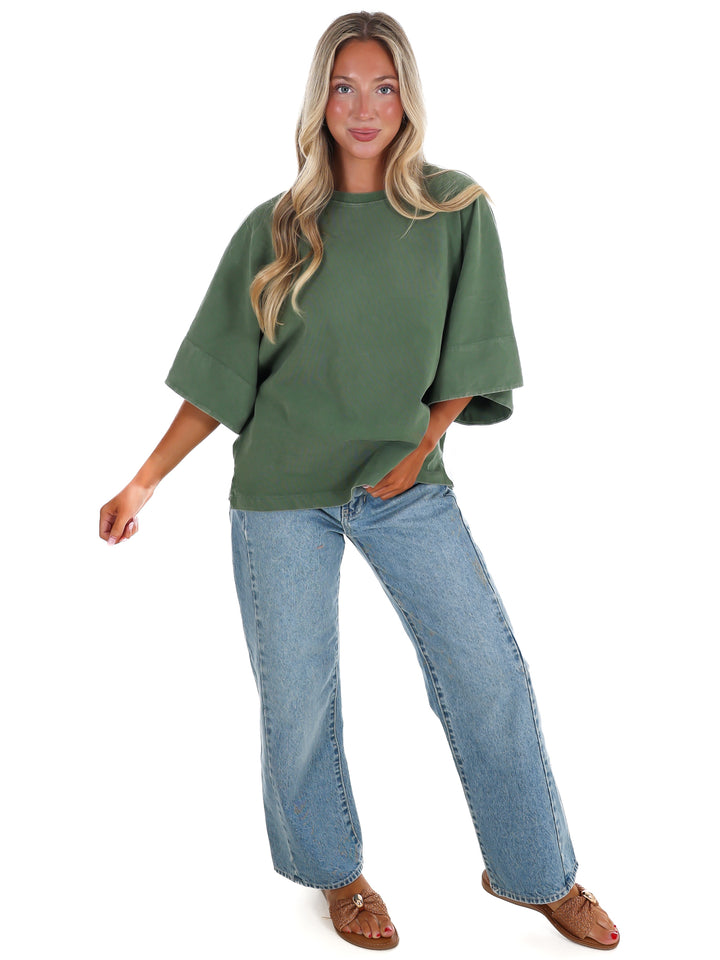 Free People Atlas Dolman Tee