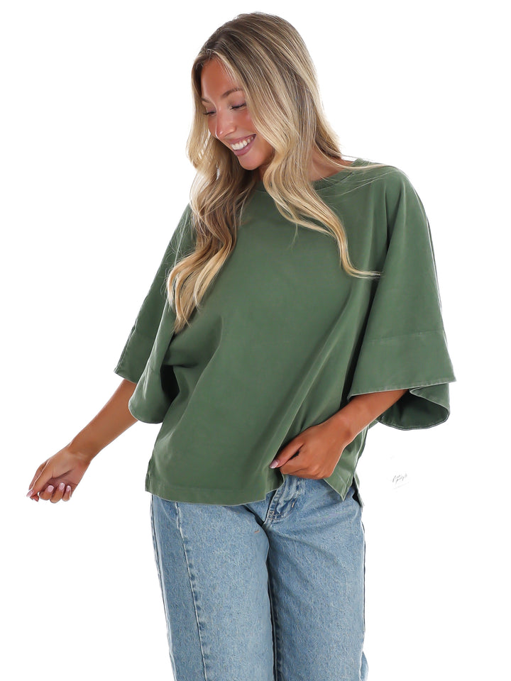 Free People Atlas Dolman Tee