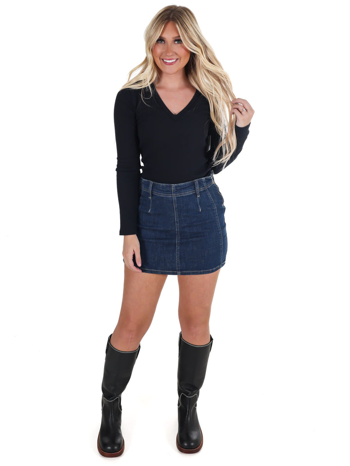 Free People Neria Long Sleeve Top