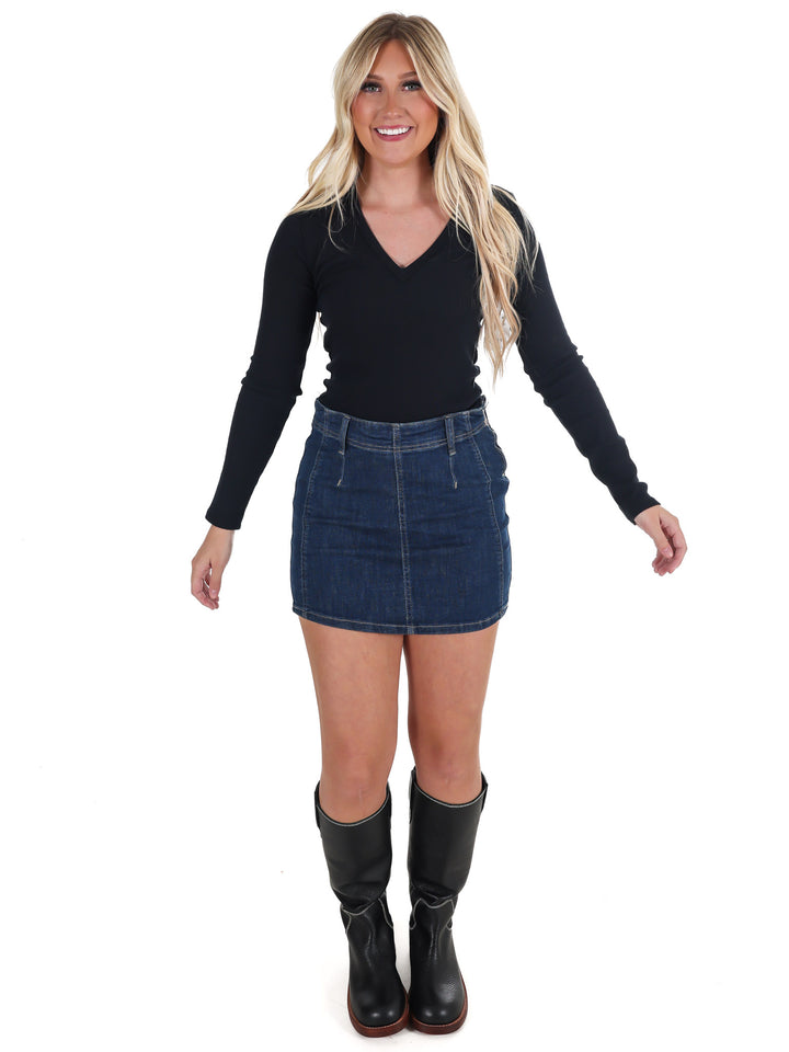 Free People Neria Long Sleeve Top