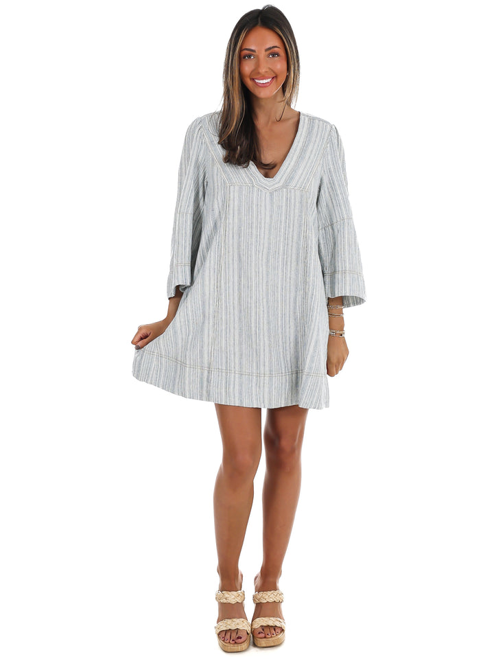 Free People Goldie Balloon Sleeve Dress