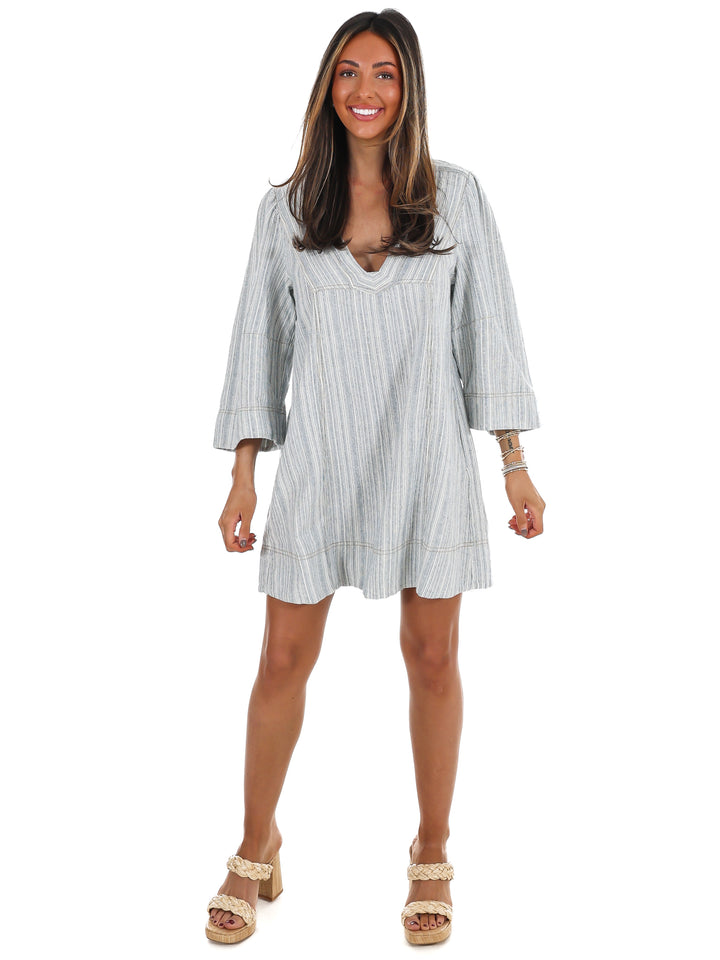 Free People Goldie Balloon Sleeve Dress
