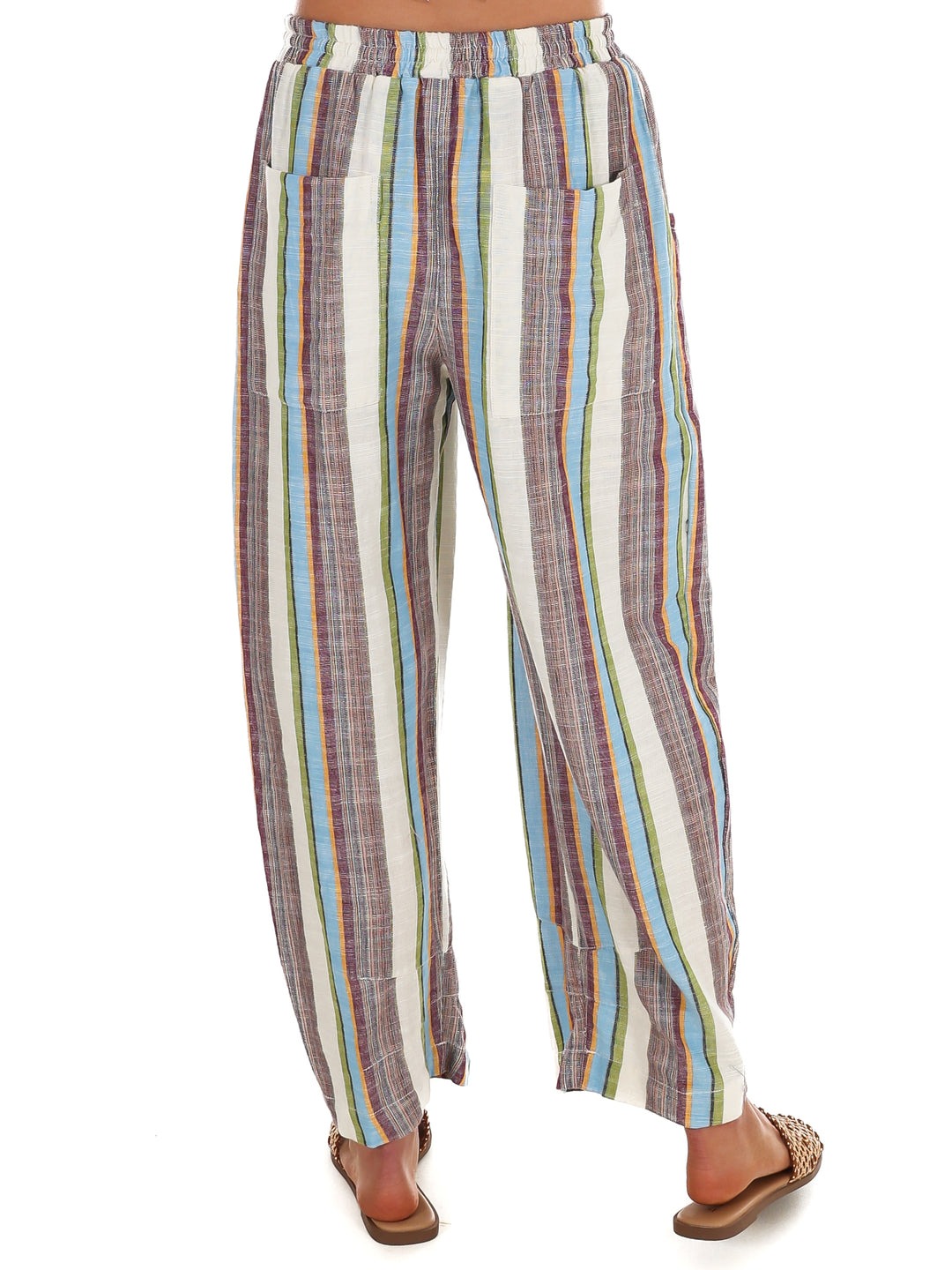 Free People Chambers Laid Back Stripe Pants