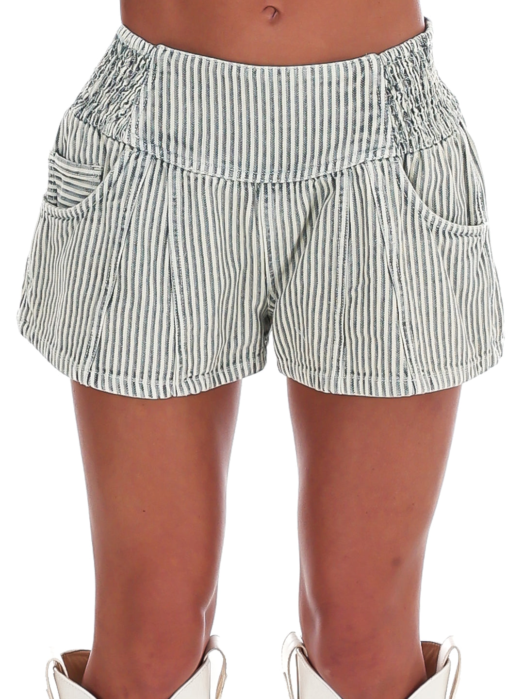 Free People Luna Railroad Short