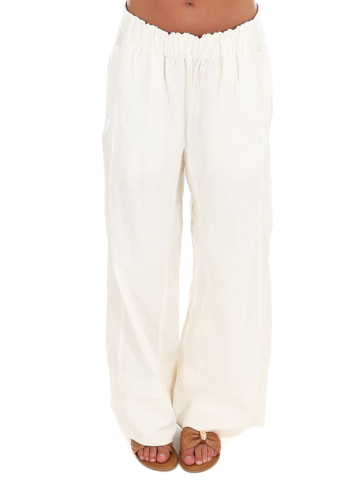 Free People Days End Solar Linen Pants