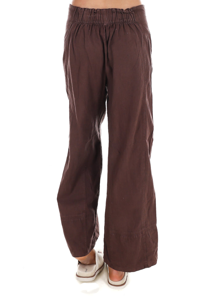Free People Days End Solar Linen Pants