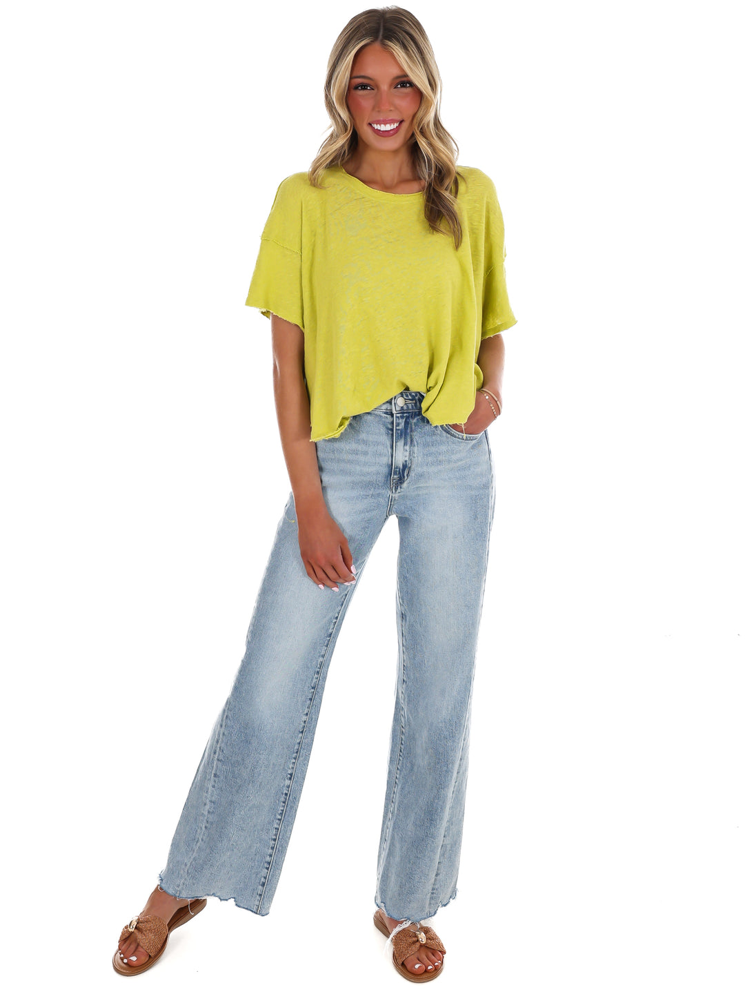 Free People Elsie Swing Tee