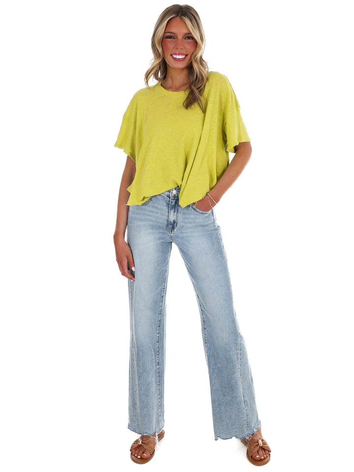 Free People Elsie Swing Tee