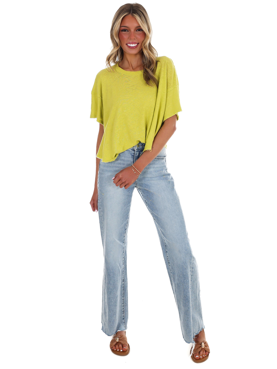 Free People Elsie Swing Tee