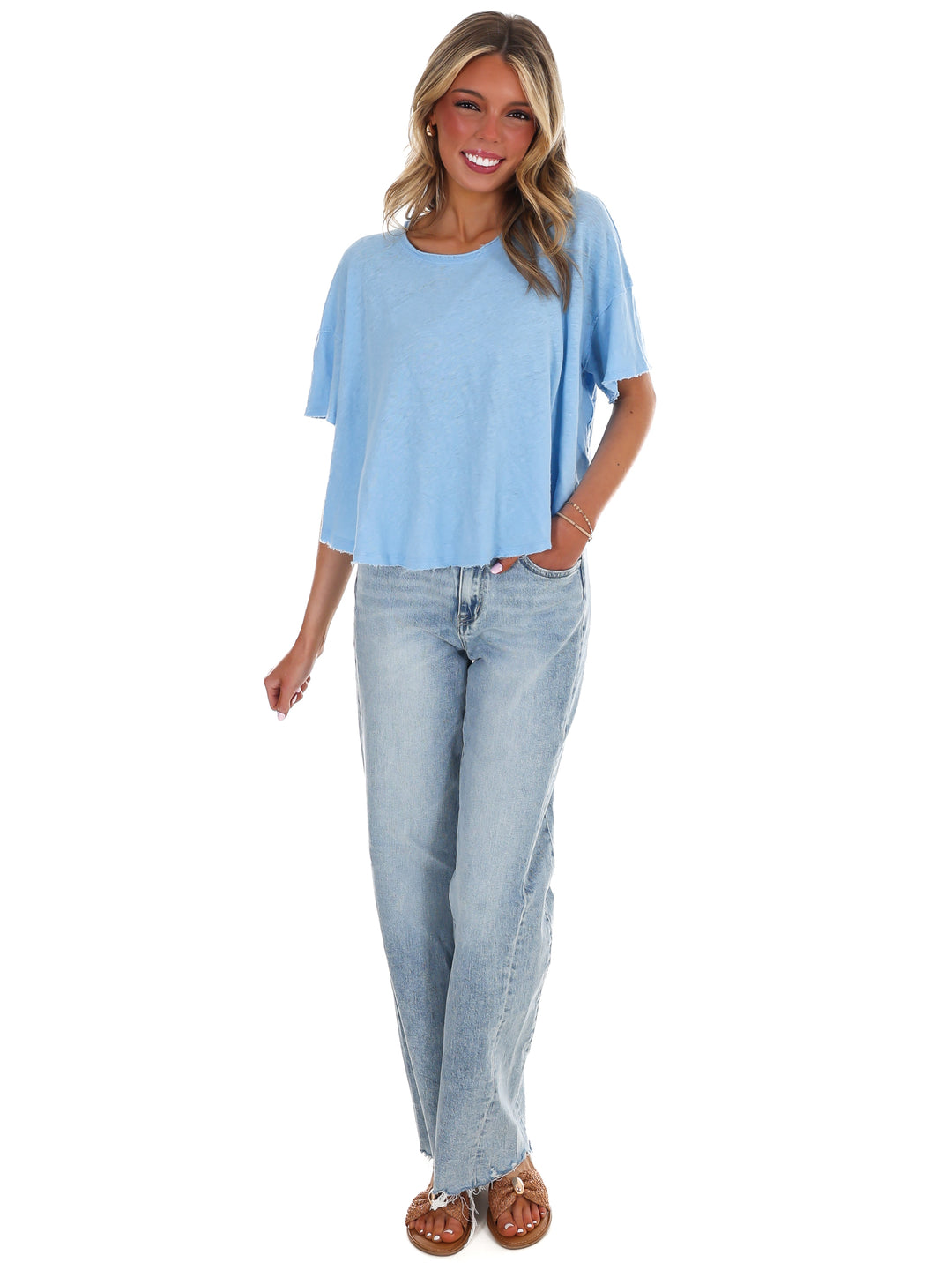 Free People Elsie Swing Tee