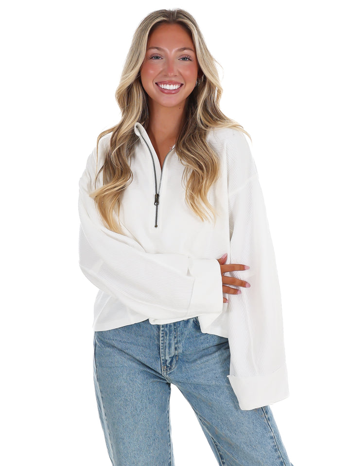 Free People Celeste Quarterzip