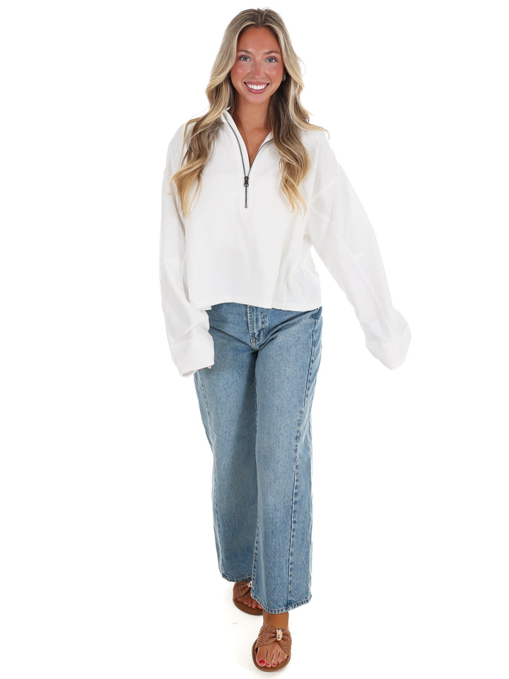 Free People Celeste Quarterzip