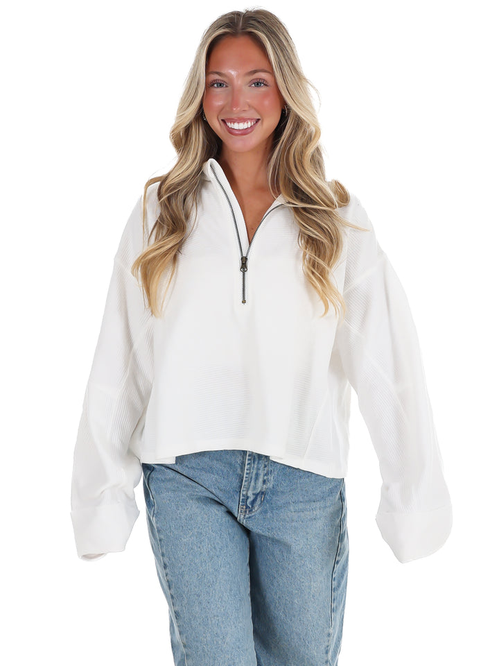 Free People Celeste Quarterzip