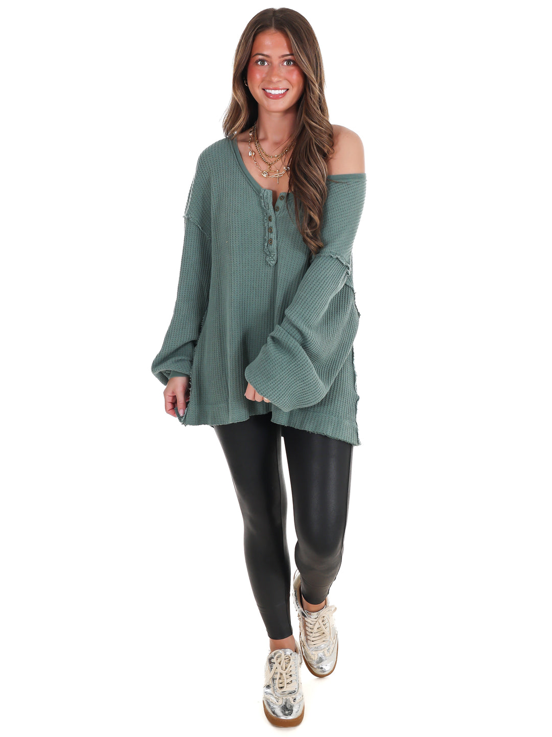 Free People Montreal Thermal Top