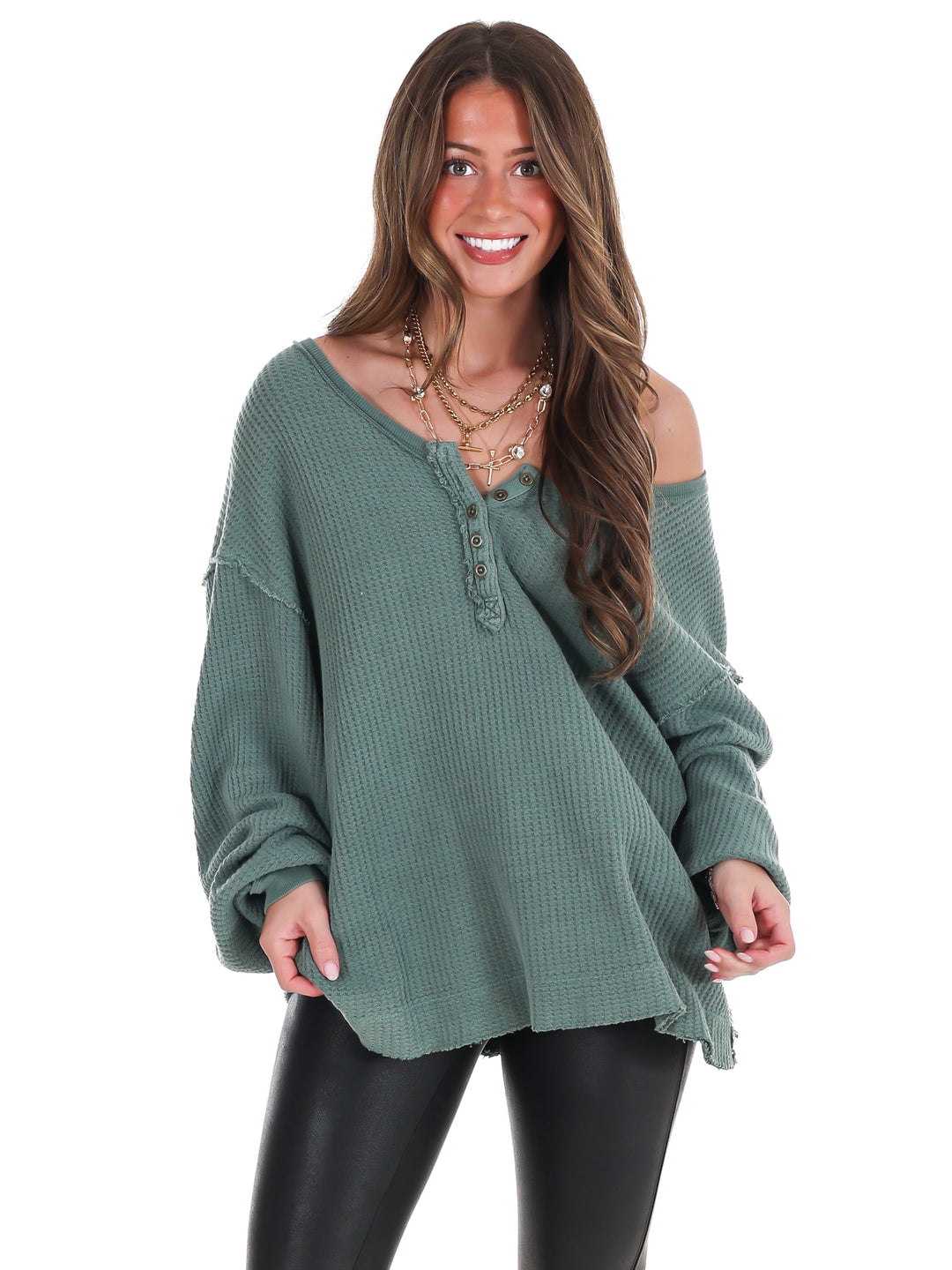 Free People Montreal Thermal Top