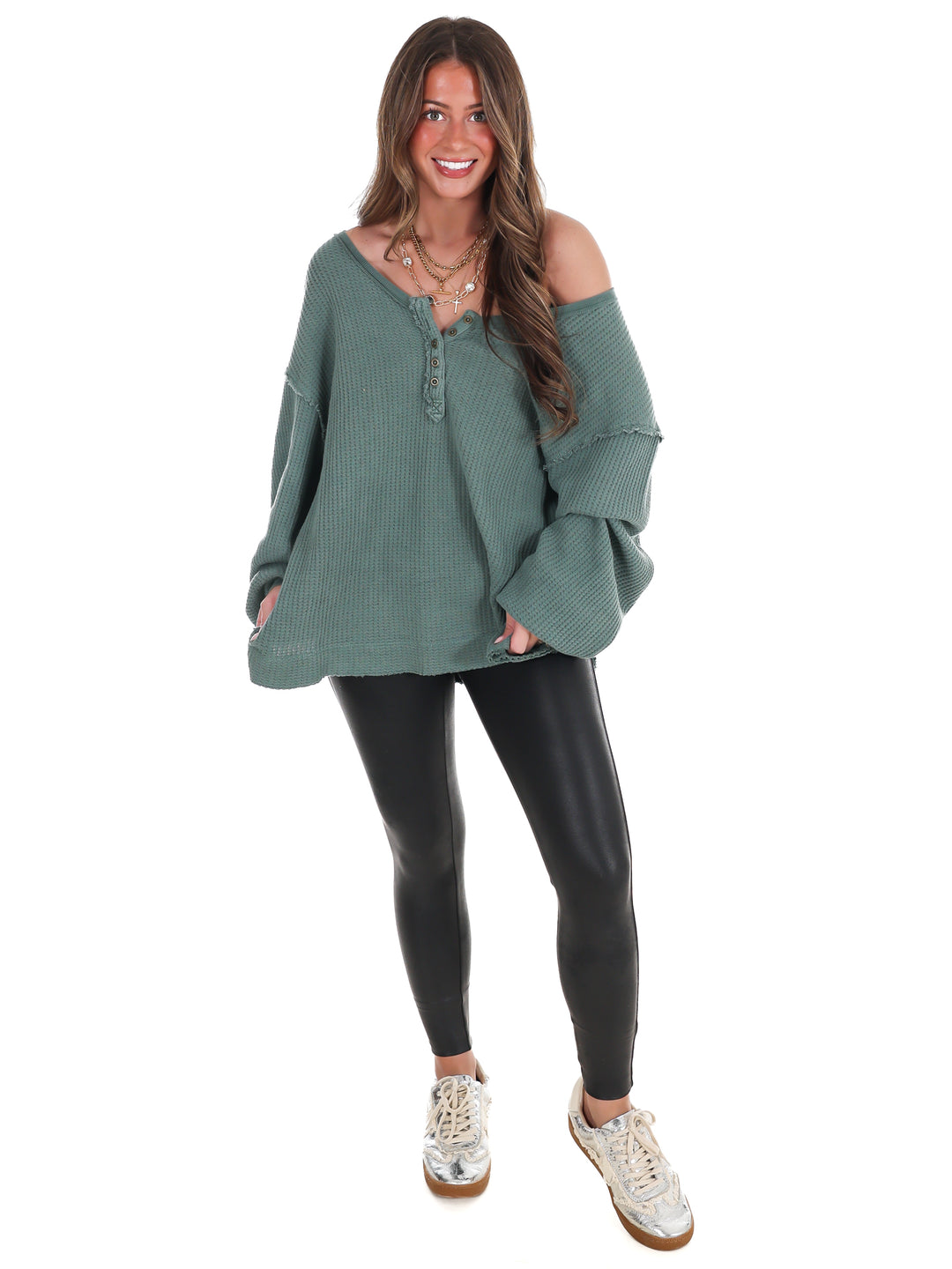 Free People Montreal Thermal Top