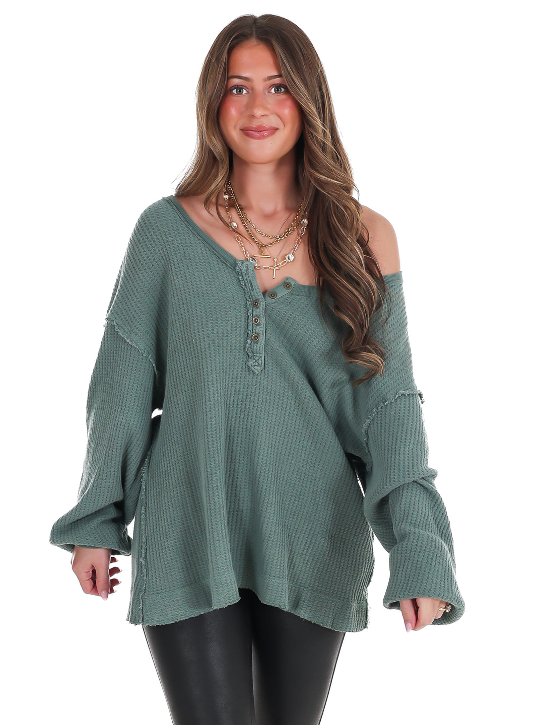 Free People Montreal Thermal Top