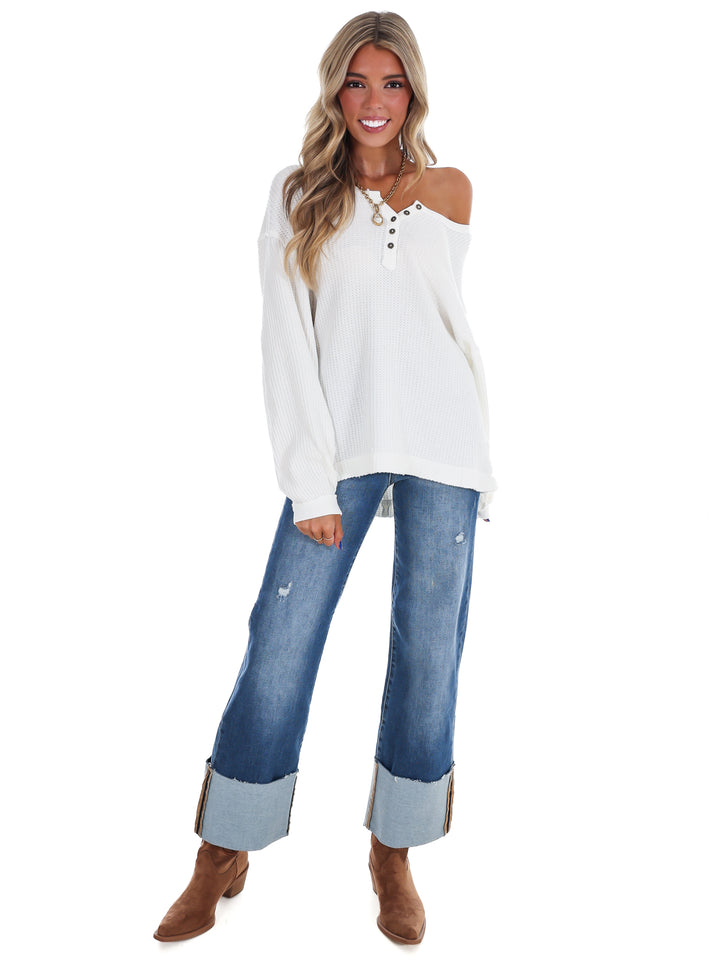 Free People Montreal Thermal Top