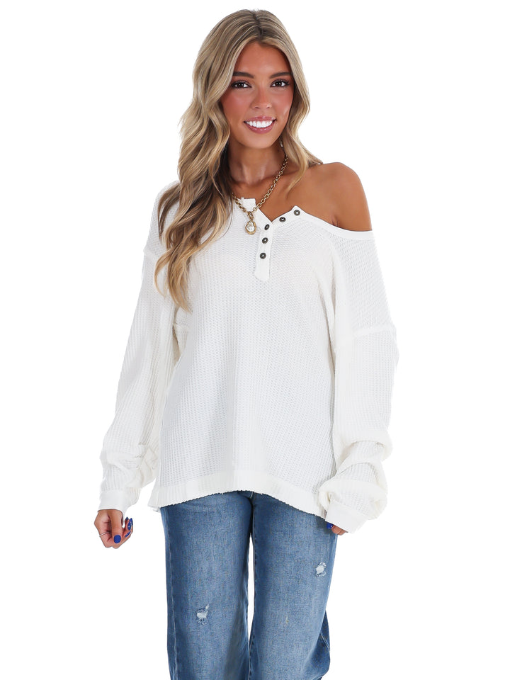 Free People Montreal Thermal Top