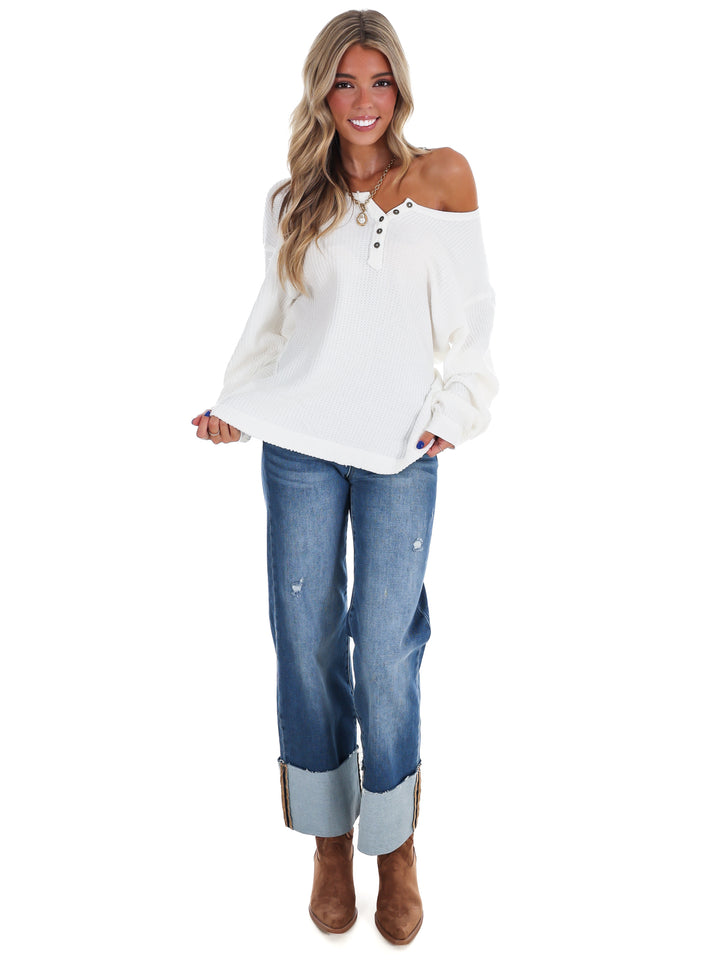 Free People Montreal Thermal Top