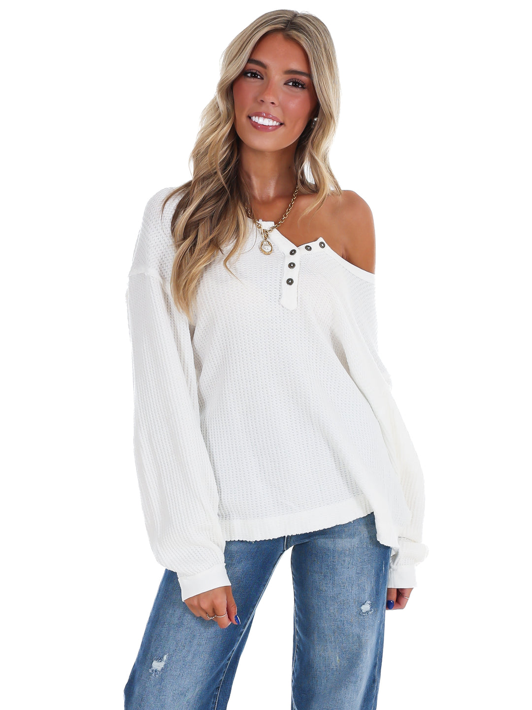 Free People Montreal Thermal Top