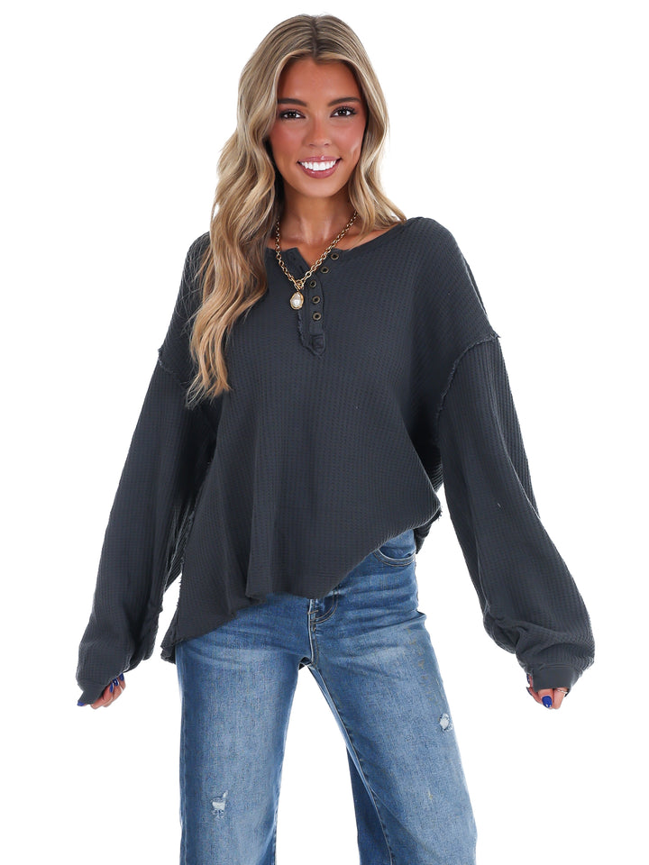 Free People Montreal Thermal Top