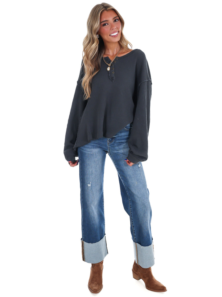 Free People Montreal Thermal Top