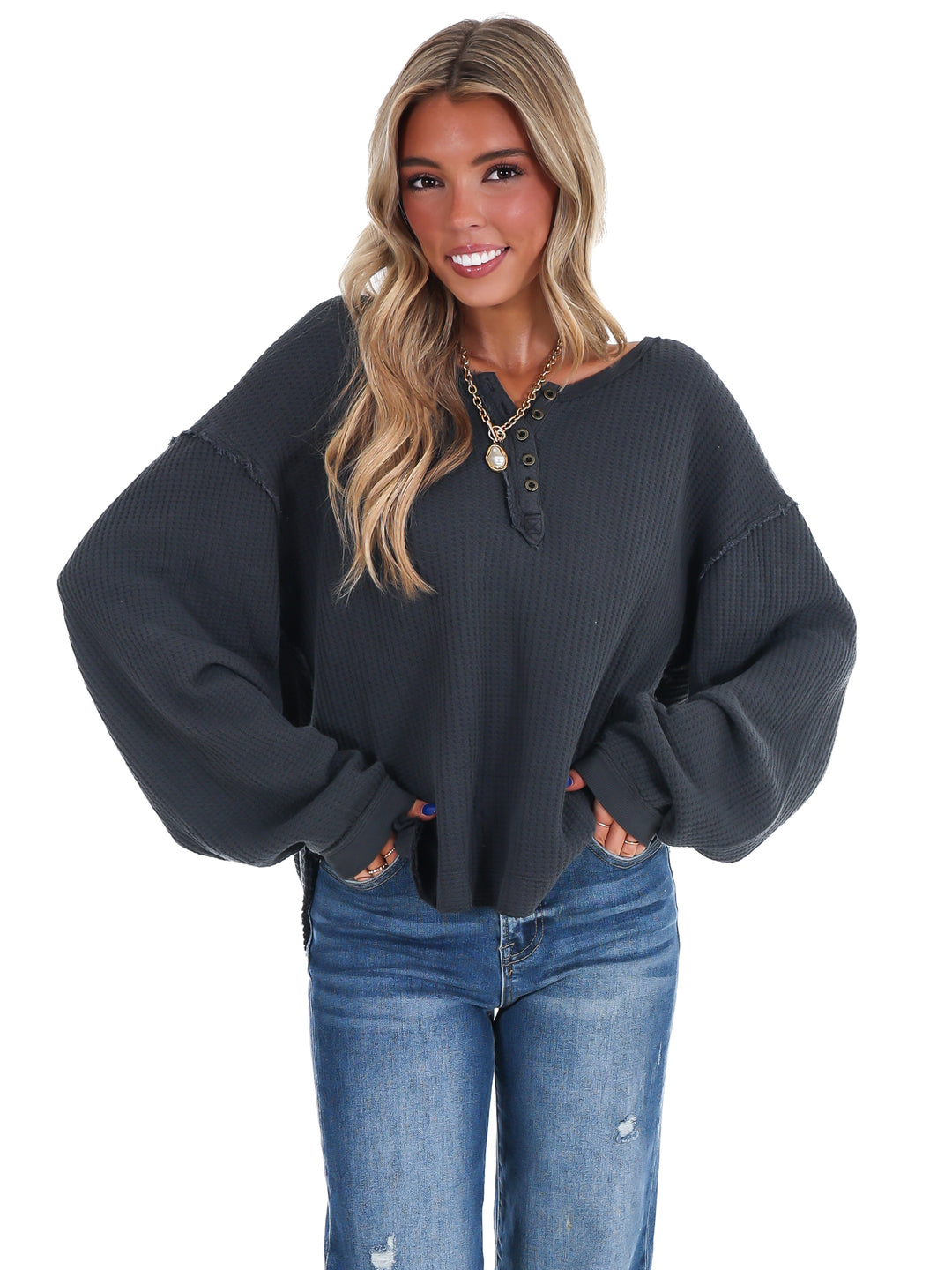 Free People Montreal Thermal Top