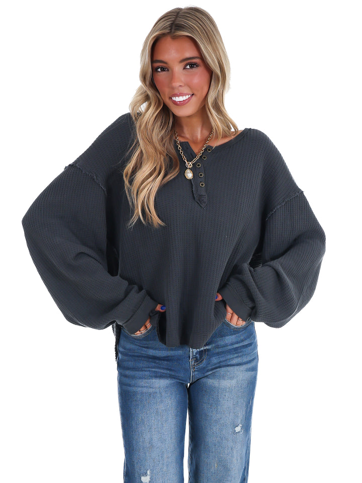 Free People Montreal Thermal Top