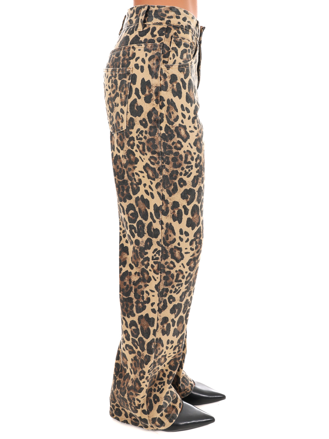 Know Better Leopard Print Wide Pants