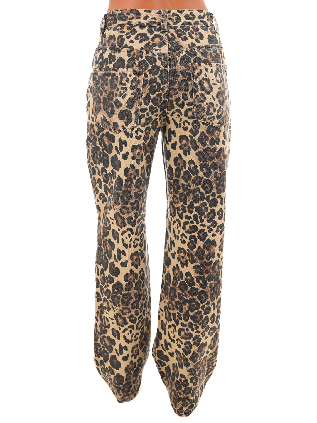 Know Better Leopard Print Wide Pants