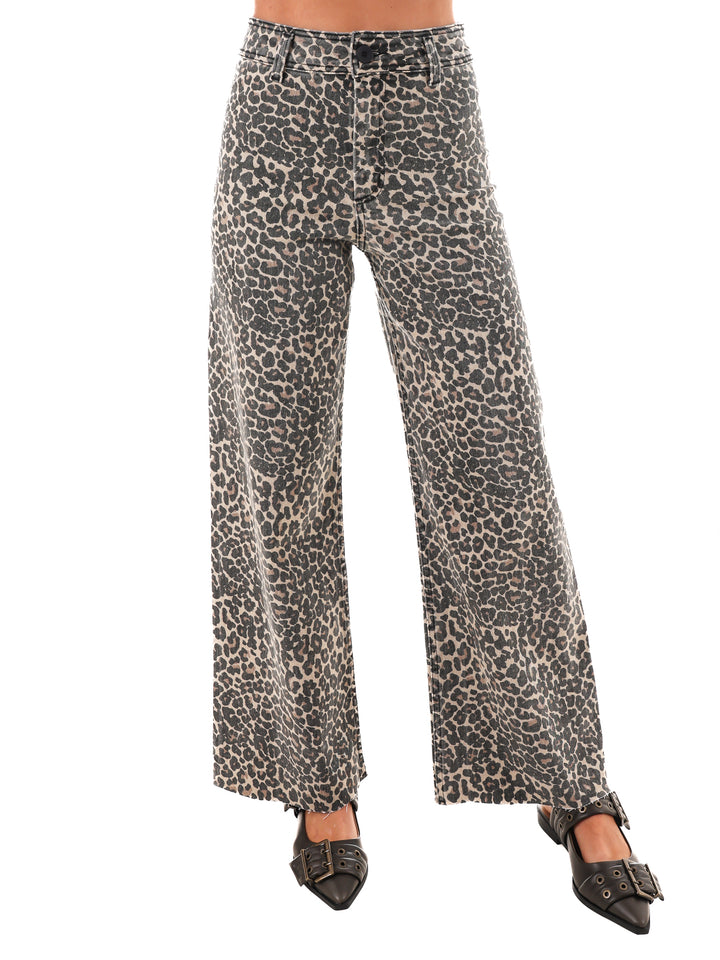 Bold Stride Leopard Print Pants