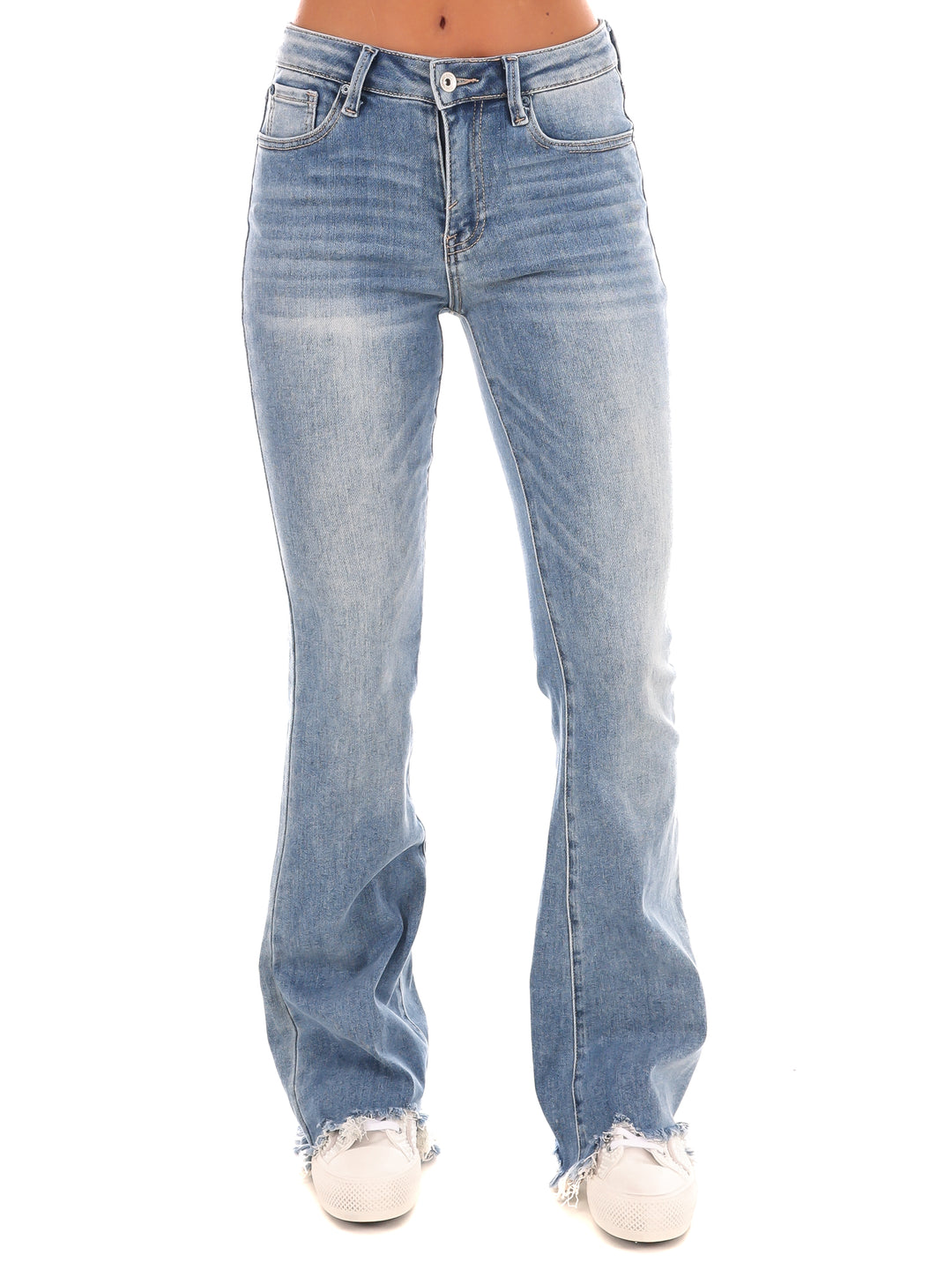 Mid Rise Bootcut Jeans