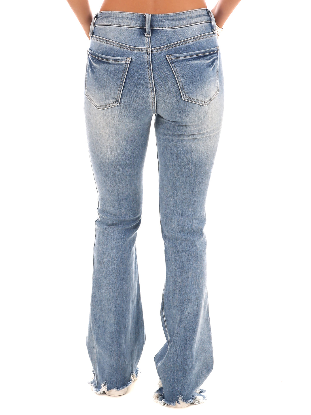 Mid Rise Bootcut Jeans