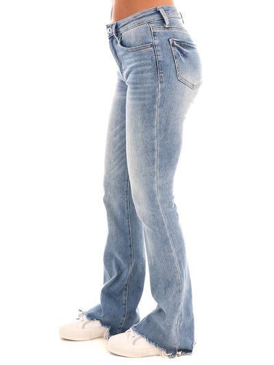 Mid Rise Bootcut Jeans