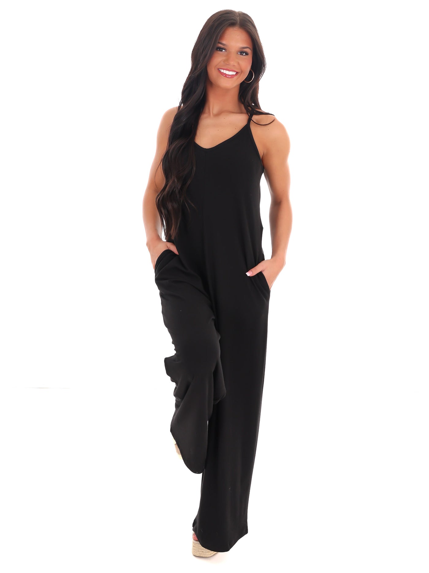 Casual and Carefree Wide Leg Jumpsuit
